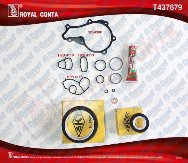 ROYAL T437679 Alt Takim Conta Skt Kcl P206 P307 1.4 Hdi Dv4 ( T 437679 )  ####